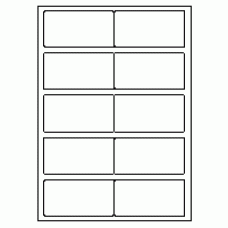 540 - Label Size 97mm x 50mm - 10 labels per sheet